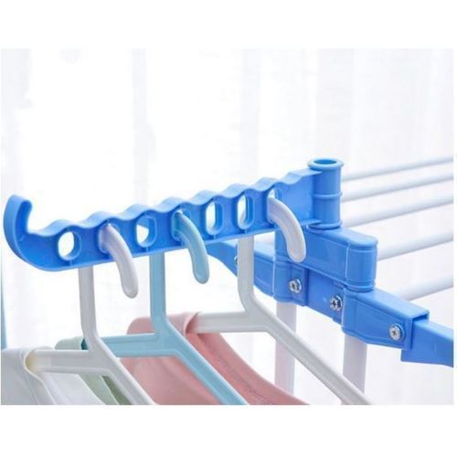 product_image_name-Generic-Séchoir Linge Multifonctions à 3 Niveaux Pour Sécher Les Vêtements - Bleu-2