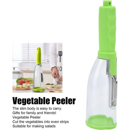 product_image_name-Generic-Éplucheur A Légumes Et Fruit Avec Récipient De Rangement Multifonction - Eplucheur Multifonctionnel Avec Récipient De Rangement-3