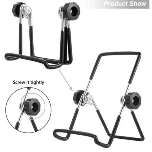 Generic Support Téléphone Tablette Premium – Métal, Pliable & Réglable – 1 PCS - image 6
