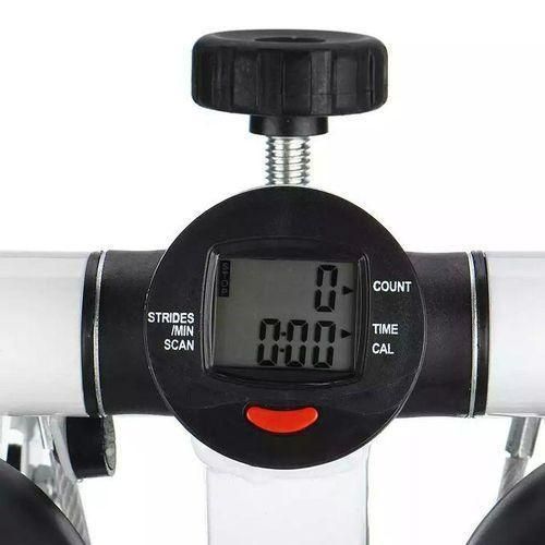 Generic Mini Stepper - Vélo Pas à Pas Avec Ecran Multifonctions Et Cordes Élastiques - image 4