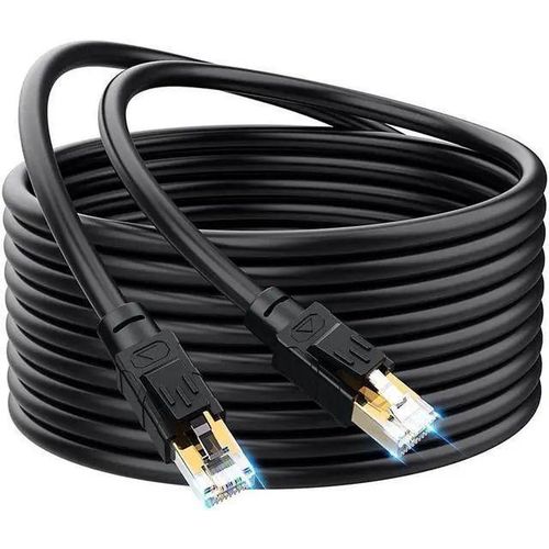 product_image_name-Generic-Cable Reseau ethernet RJ45 50M Cat.6A noir, qualité Pro, Haut débit 500MHZ-3