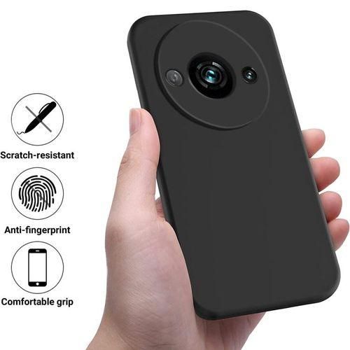 Diverse Coque En Silicone Compatible REDMI A3X + 1 Antichoc - NOIR