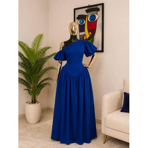 Mode Robe Longue Élégance Glamour