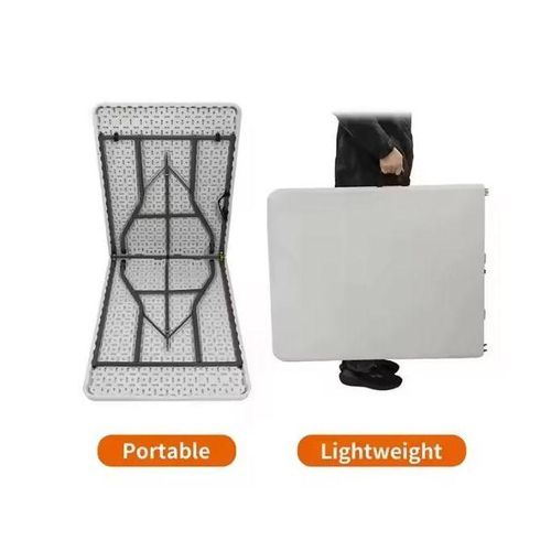 Generic Table rectangulaire pliante 1,80x70 x74CM - image 4