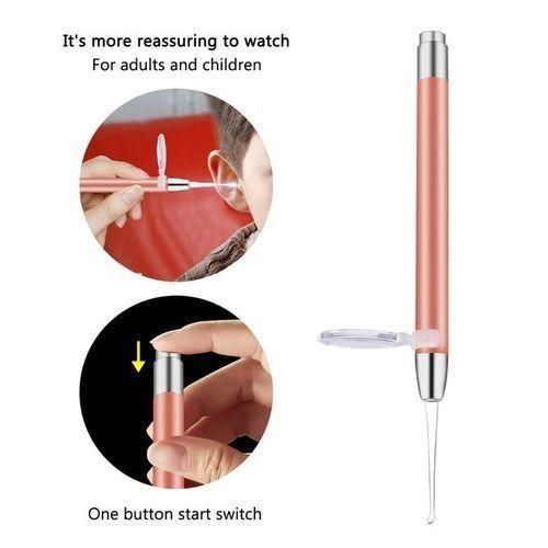 product_image_name-Generic-Cuillère D'oreille Lumineuse Pour Enfants Adultes LED, Cueilleur D'oreille, Nettoyeur D'oreille-5