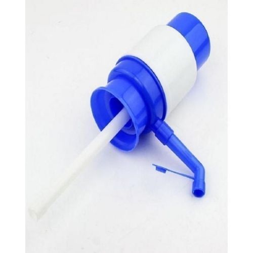 product_image_name-Generic-Pompe à Main Pour Eau En Bouteille - Blanc/Bleu-8