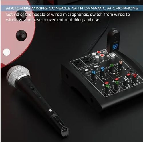 product_image_name-Generic-Système d'adaptateur Système émetteur-récepteur de microphone sans fil pour microphone dynamique Mélangeur audio de guitare Système de sonorisation Fonction sans fil de l'émetteur-5