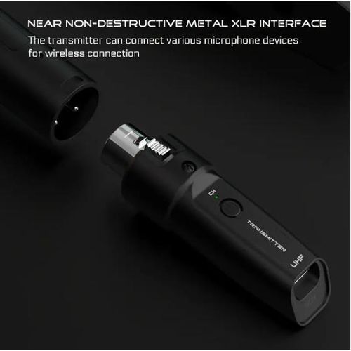 product_image_name-Generic-Système d'adaptateur Système émetteur-récepteur de microphone sans fil pour microphone dynamique Mélangeur audio de guitare Système de sonorisation Fonction sans fil de l'émetteur-6