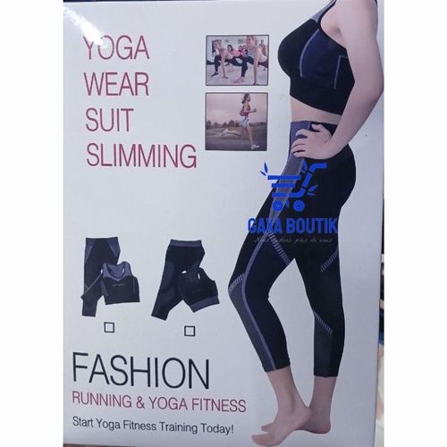 Generic Combinaison de yoga pour femmes (taille unique)
