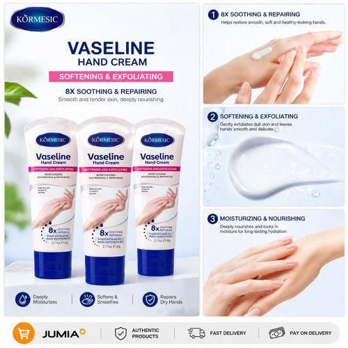KORMESIC Crème Main Vaseline – Hydratation Intense & Réparation 8X (Lot de 3) - image 3