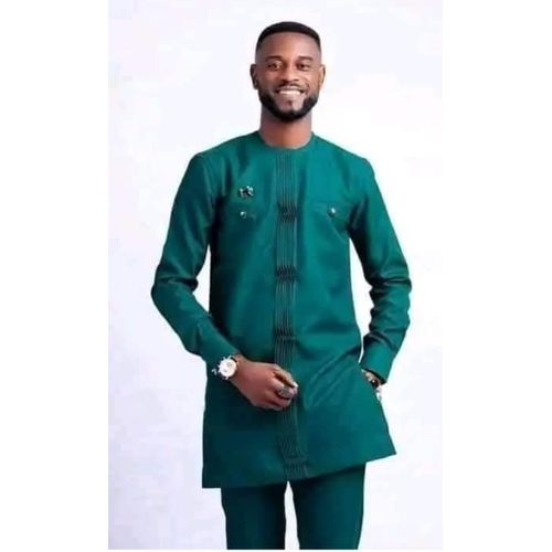 product_image_name-Fashion-Ensemble tunique homme manches longues -1