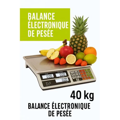 Generic Balance Électronique de Pesée 40 kg Haute Précision