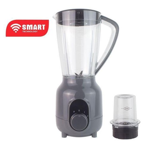 product_image_name-SMART TECHNOLOGY-Blender Incassable STPE-2525ILB - 350 W – 1.5 Litres- Mélangeur 2 En 1 Avec Broyeur- Gris - 24 Mois De Garantie-1