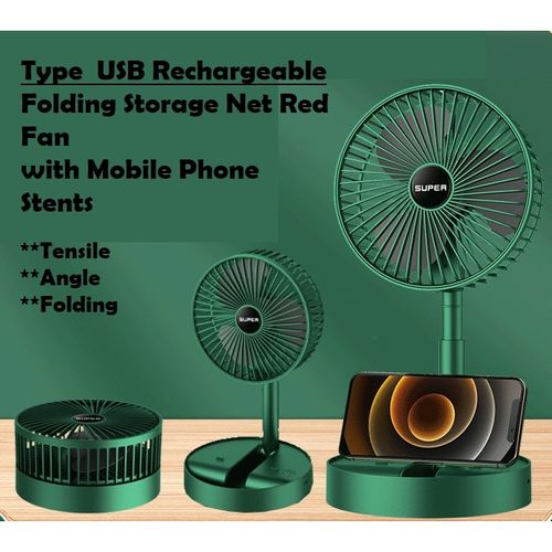 Mini Ventilateur - Portable - Rechargeable USB - Pliable
