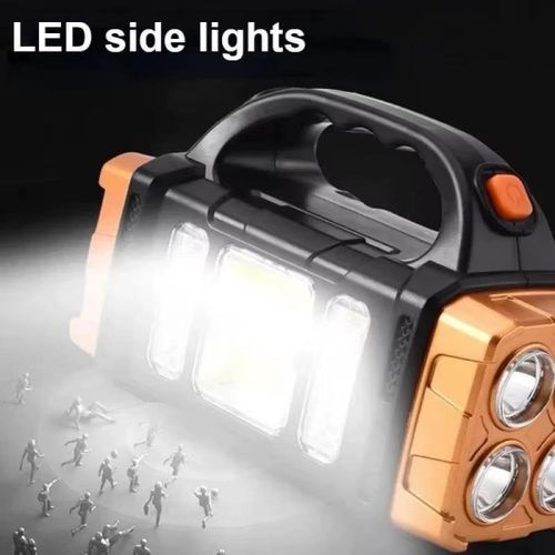 General Lampe Torche Solaire LED, Projecteur de Camping Rechargeable USB - image 7
