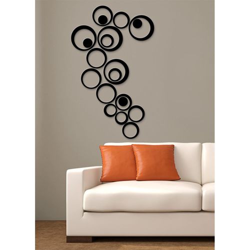 Generic Lot De 24 Stickers  Effets Miroirs  Autocollants 