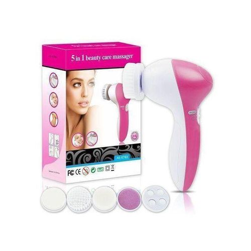 product_image_name-Generic-Soins De Beauté 5 En 1 Brosse Masseur Laveur Visage Soins De La Peau Électrique-2