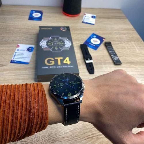 product_image_name-Smart Watch-HAINOTEKO Nouvelle Montre Connectée GT4 Ecran AMOLED (3 Straps)-2