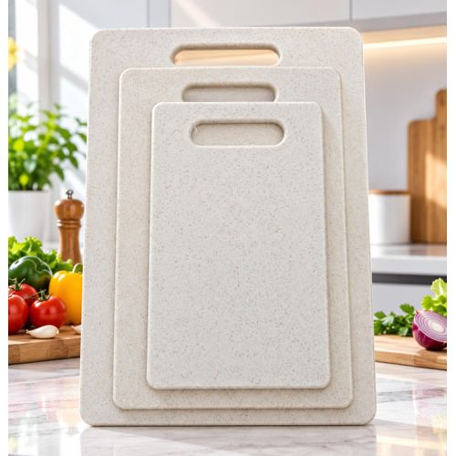 Generic Ensemble de 3 Planches à Découper de Cuisine – Tailles Assorties