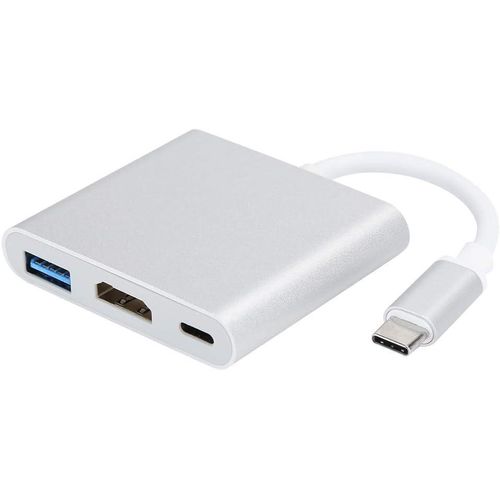 product_image_name-Generic-Adaptateur type C vers USB-HDMI-USB C - 3 en 1-1