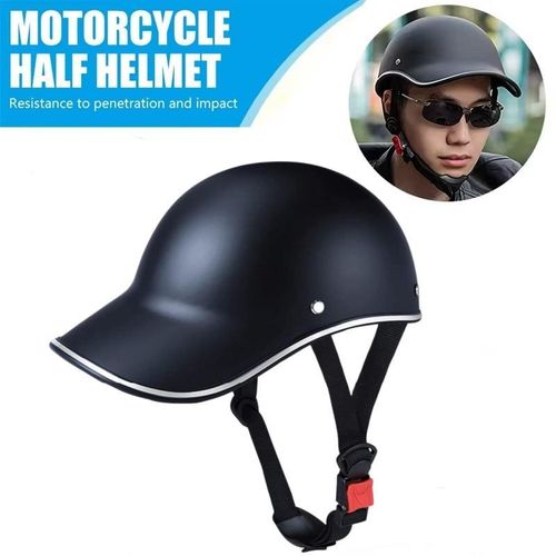 Generic Casque de moto, casque solaire de moto - Noir