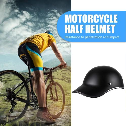 Generic Casque de moto, casque solaire de moto - Noir - image 2
