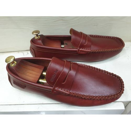 Mocassin marron homme pas cher shop