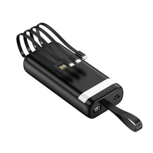 Generic Powerbank Puissant Avec Lumière 30000 Mah