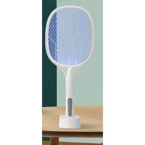Generic Raquette Anti moustique rechargeable couleur blanc