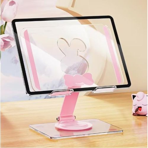 product_image_name-Generic-Support de tablette stable et transparent en forme de lapin-1