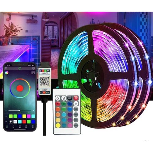 product_image_name-Generic-Ruban LED Intelligent 5 Mètres - Bluetooth & App - Sync Musique-1