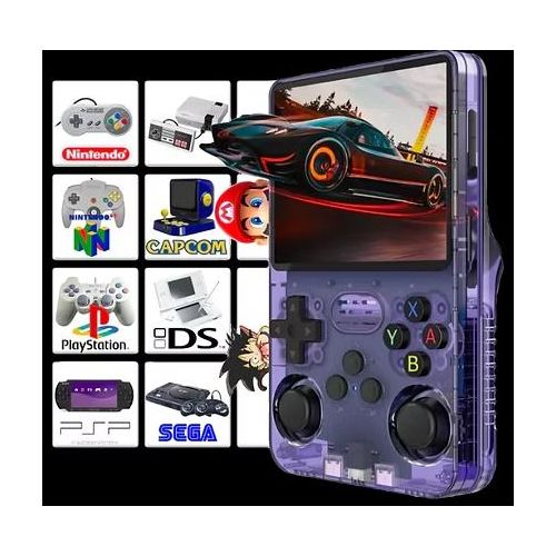 product_image_name-Ola-La Pixel Arcade  La console portable avec 15 000 Jeux Violet Transparent-3