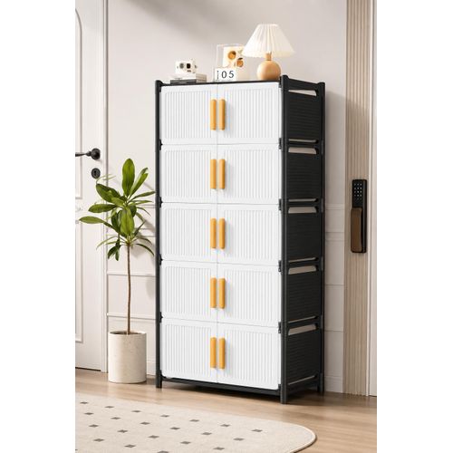 Generic Armoire à chaussures multifonction