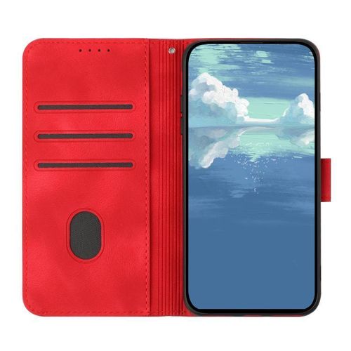 Generic Etui A Rabat Tecno Camon 50 Pro / Camon 50 Ultra Avec 1 Antichoc - Rouge - image 4