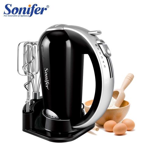 product_image_name-Sonifer-Batteur à Main Électrique 300W SF-7015 - 5 Vitesses + Turbo - Inox-1
