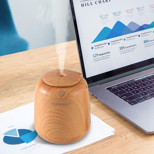 product_image_name-Generic-Mini Humidificateur d'Air USB - Grain de Bois - Brume Ultra-Fine & Silencieux-4
