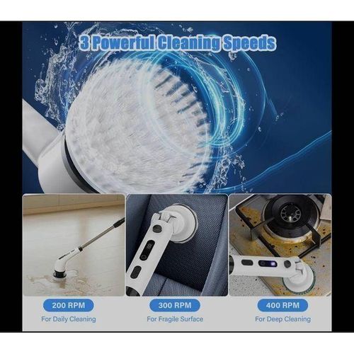 product_image_name-Generic-Brosse De Nettoyage électrique Sans Fil 9 En 1 Rechargeable-5