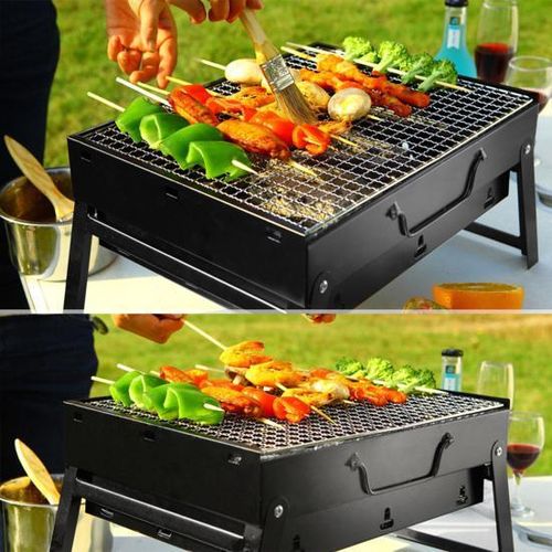 Generic Mini barbecue grill à charbon portable pour la cuisine - image 2