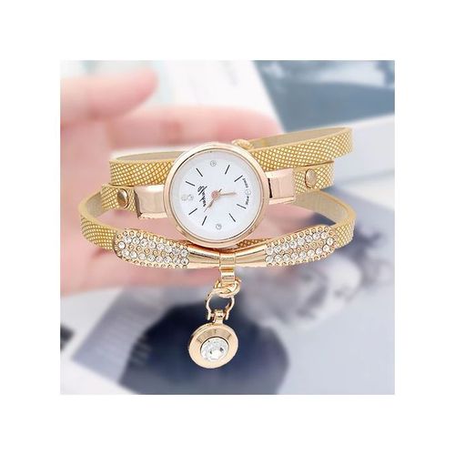 Mode Montre - Bracelet En Cuir Pour Femmes - Prix pas cher