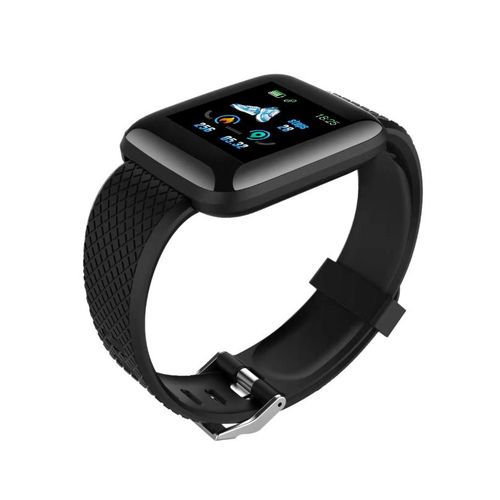 Fashion Montre Connectée Compatible Android / IOS - Noir - image 3