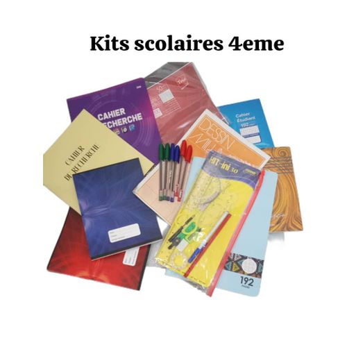 Generic kits scolaires 4ème de 27 pièces