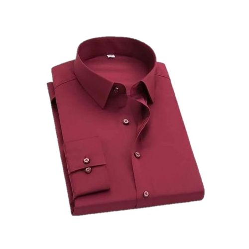 Chemise rouge bordeaux sales