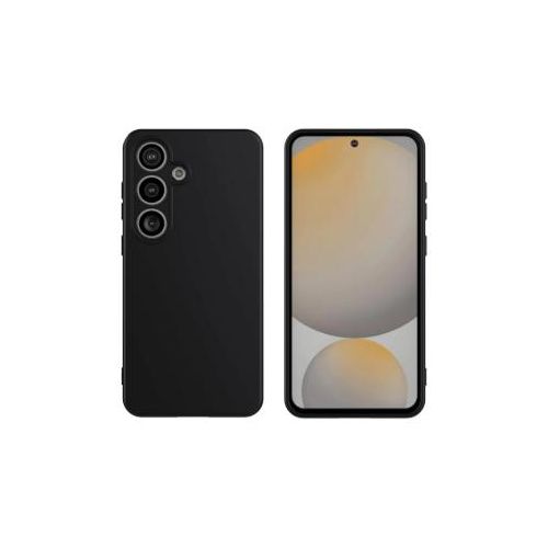 Generic Coque silicone compatible Pour Samsung S25 PLUS- NOIR