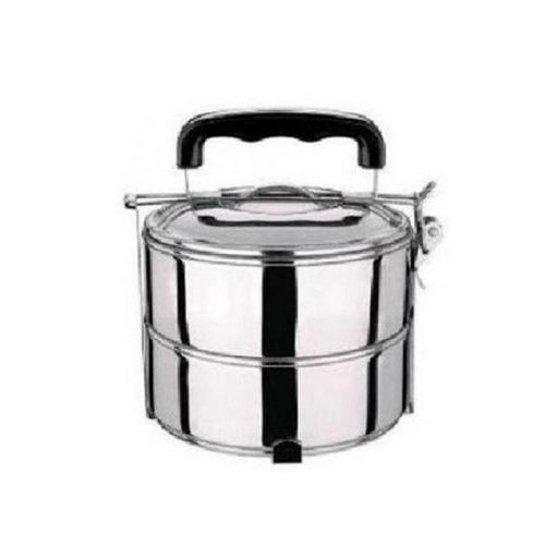 Generic Boîte à Déjeuner 2 En 1 En Acier Inoxydable 14Cm