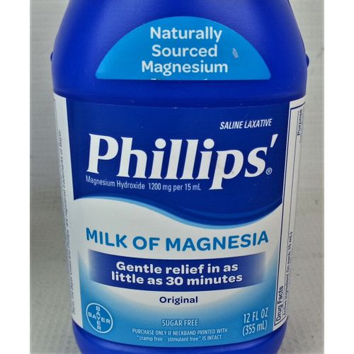 Milk of magnesium (lait de magnésie)