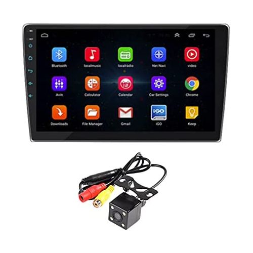 Autoradio Android Auto radio 1 Din 7 ''écran tactile lecteur multimédia de  voiture Navigation GPS Wifi Auto MP5 Bluetooth USB FM caméra de recul