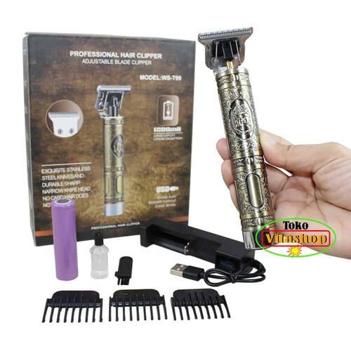 product_image_name-WS-Tondeuse à Cheveux Et Barbe - WS-T99 - Rechargeable - 1200mAh-1