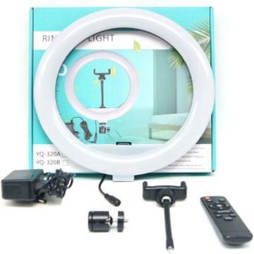 Generic Ring LED Selfie Ring Light 12" - Blanc - image 2