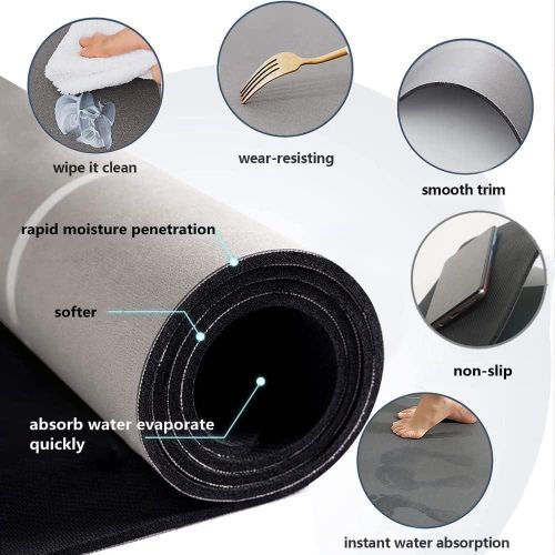 product_image_name-Generic-Tapis de sol de salle de bain en terre de diatomées, tapis antidérapant pour salle de bain-3