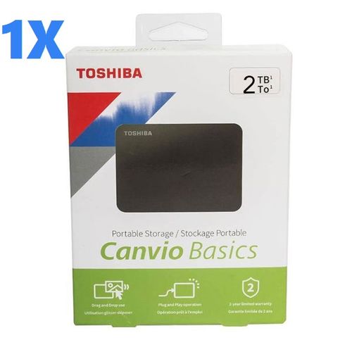 Ce disque dur externe Toshiba de 2 To affiche une belle promotion